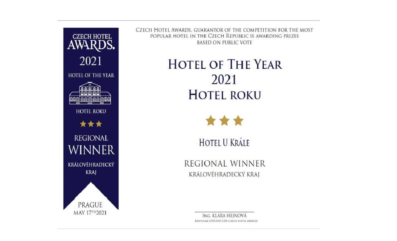 Hotel U Krale Йичин Экстерьер фото